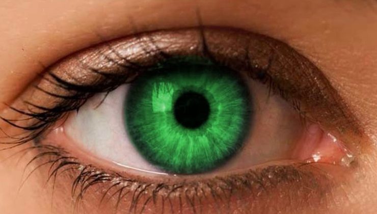 Dünyanın çoğu yerinde yeşil gözler nadirdir.