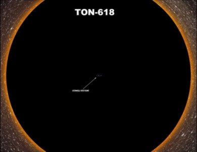 Evrenin En Büyük Kara Deliği Ton-618